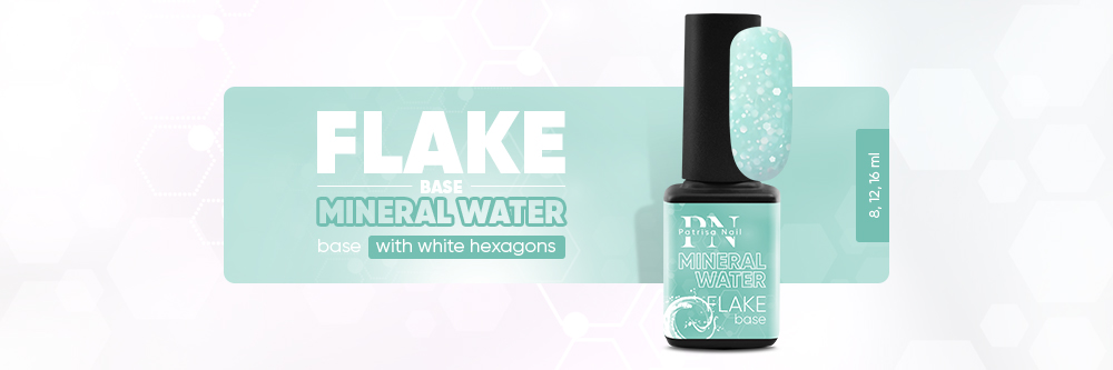 NEW! FLAKE base Mineral Water