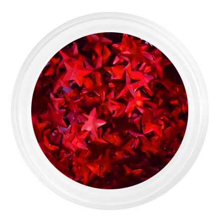 Kamifubuki K124 "Asterisks 3D" red holography