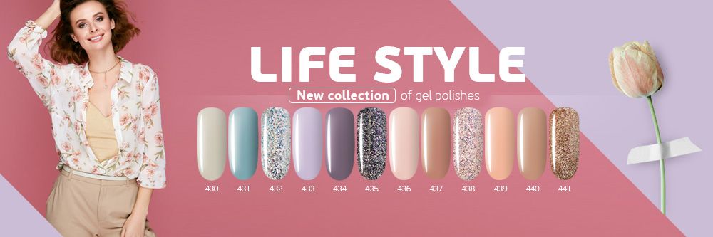 New gel polish Colliction - Life Style Patrisa Nail