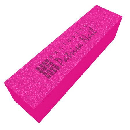 Neon pink sanding block, 180/240 grain