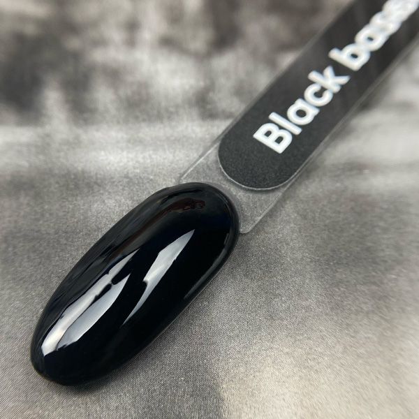 Black base black rubber base for gel polish, 16 ml