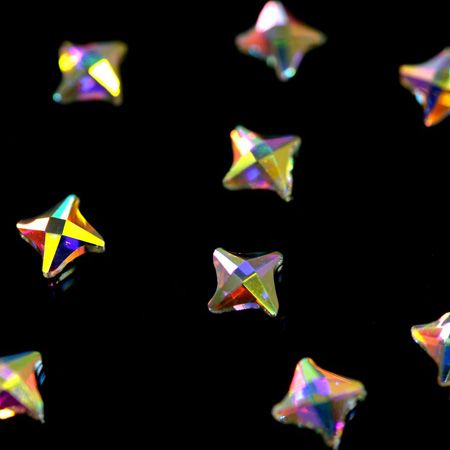 Rhinestones Spinner super-holography 3x4,5 mm