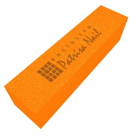 Neon orange sanding block, 180/240 grain