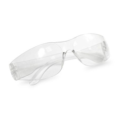 Reusable safety glasses, plastic