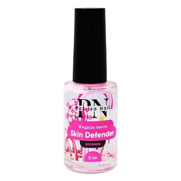 Liquid nail tape Skin Defender, pink 8 ml
