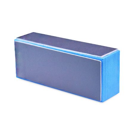 Polishing block tripartite blue, soft 600/320/400