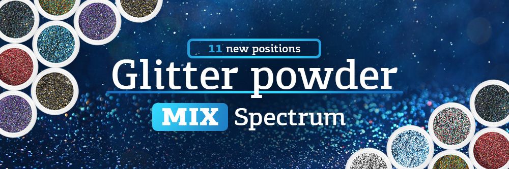 NEW glitter powders SPECTR Mix Patrisa Nail - endless Shine!