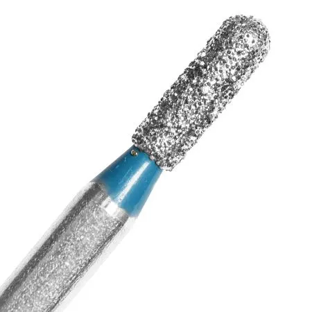 Diamond nail drill bit, Round Top Barrel, D 1.5-6 mm, medium grit