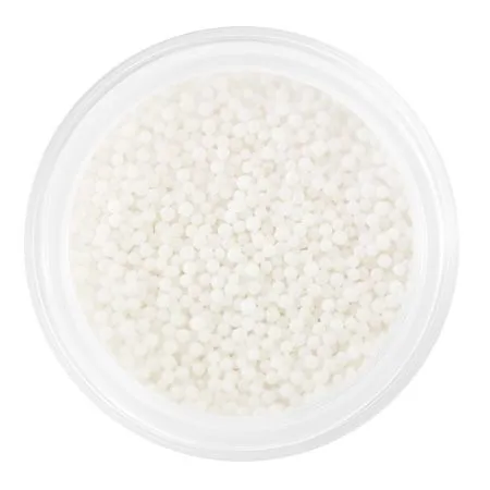 Caviar beads glass White 1mm