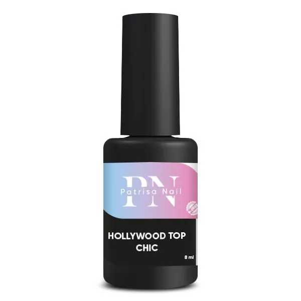 Hollywood-Top top coat without sticky layer Chic, 8 ml