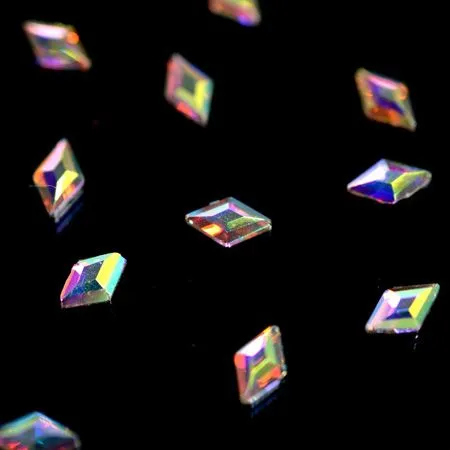 Rhinestones rhombus super-holography 3x4,5 mm