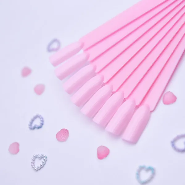 Pink fan on the ring 50 pcs.