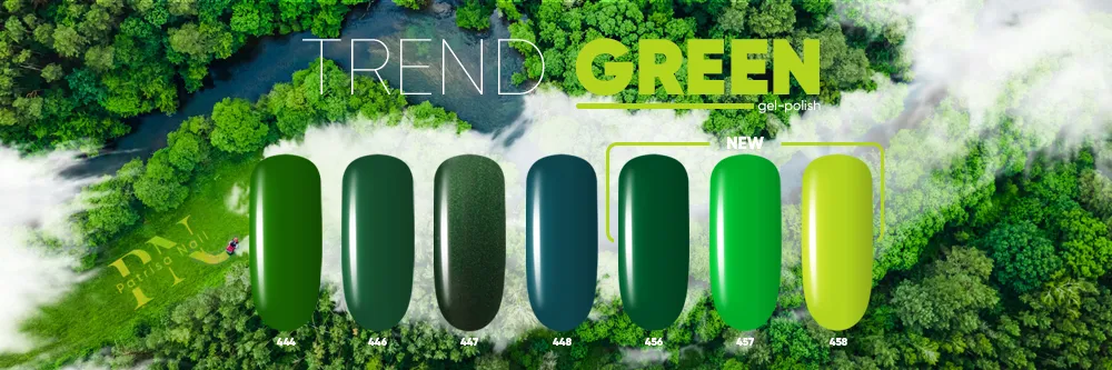 NEW! Trend Green collection is updated with new shades!